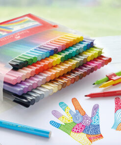 Alternative view of Faber Castell FC-155579 Uitwasbare Connector Stiften Koffer 80 Stuks