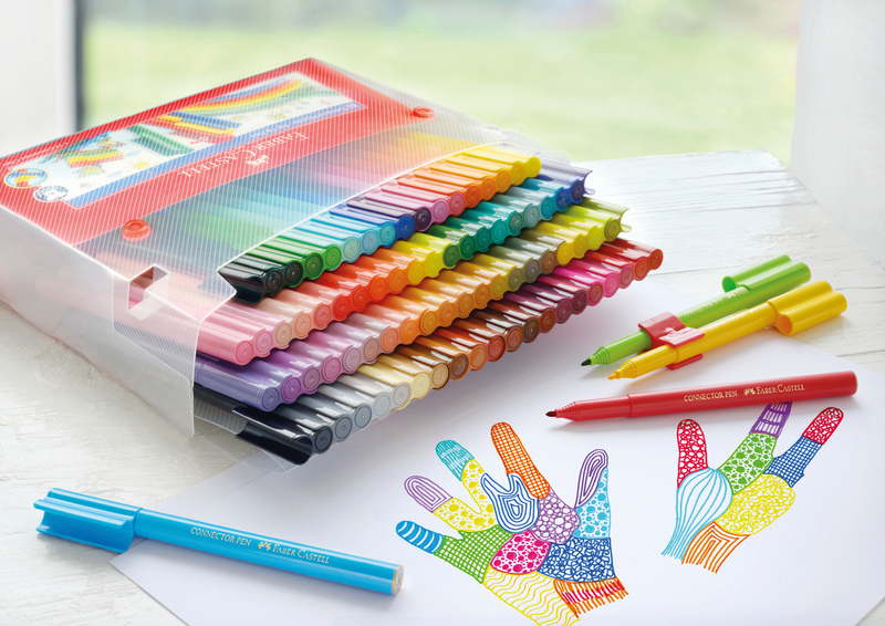 Faber Castell FC-155579 Uitwasbare Connector Stiften Koffer 80 Stuks - Image 2