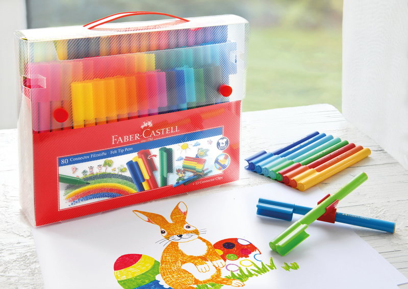 Faber Castell FC-155579 Uitwasbare Connector Stiften Koffer 80 Stuks - Image 3