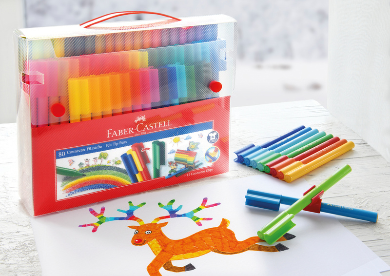 Faber Castell FC-155579 Uitwasbare Connector Stiften Koffer 80 Stuks - Image 5