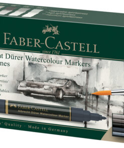 Faber Castell FC-160306 WK25Aquarel Marker FC AlbrechtDürer 5 Stuks Grey Tones