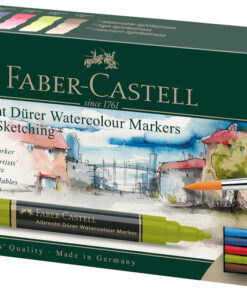 Faber Castell FC-160308 Aquarel Marker Albrecht D&uuml;rer 5 Stuks Urban Sketching