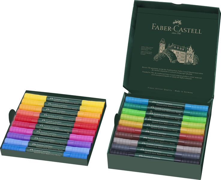 Faber Castell FC-160320 Aquarel Marker Albrecht Dürer Doos met 20 Stuks - Image 2