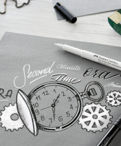 Alternative view of Faber Castell FC-167151 Tekenstift Faber-Castell Set Pitt Artist Pen Zwart En Wit