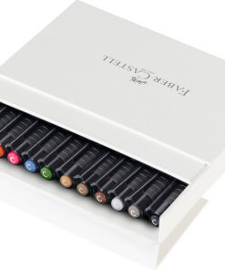 Alternative view of Faber Castell FC-167512 Tekenstift Faber-Castell Pitt Artist Kalligrafieset Studiobox 12 Stuks