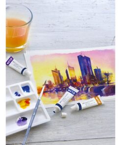 Alternative view of Faber Castell FC-169624 Aquarelverf 24 Tubes + Mengpalet en Penseel