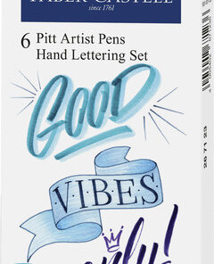Faber Castell FC-267123 Tekenstift Faber-Castell Pitt Artist Pen Letteringset 6x