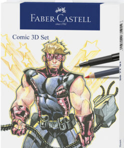 Faber Castell FC-267191 Tekenstift Faber-Castell Pitt Artist Pen Comic Set 3D