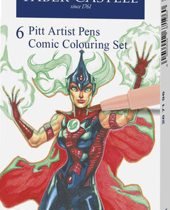 Faber Castell FC-267196 Tekenstift Faber-Castell Pitt Artist Pen Comic 6-delige Etui