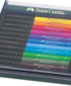 Alternative view of Faber Castell FC-267421 Tekenstift Faber-Castell Pitt Artist Pen Brush Set 12 Stuks Basic