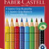 Faber Castell FC-280921 Kleurpotlood Faber-Castell Jumbo GRIP Promotieset 8 + 1 + 1