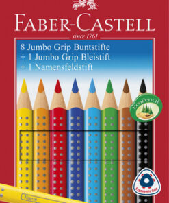 Faber Castell FC-280921 Kleurpotlood Faber-Castell Jumbo GRIP Promotieset 8 + 1 + 1