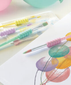 Alternative view of Faber Castell FC-481620 Penselenset Soft Touch 4 Stuks Pastel Kleuren