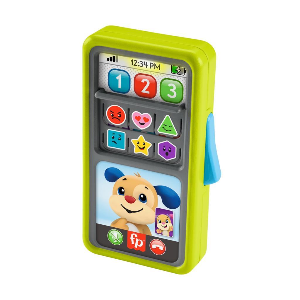 Fisher Price 2in1 Slepen en Leren Smartphone + Licht en Geluid - Image 2