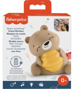 Fisher Price Beary Soothing Sound Machine + Licht