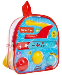 Alternative view of Fisher Price Dough Dots Klei Set in Rugzak 6-delig