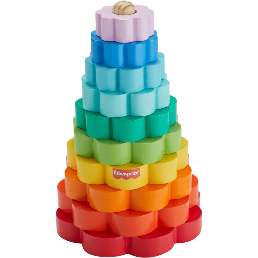 Fisher Price Houten Ringstapelaar - Image 2