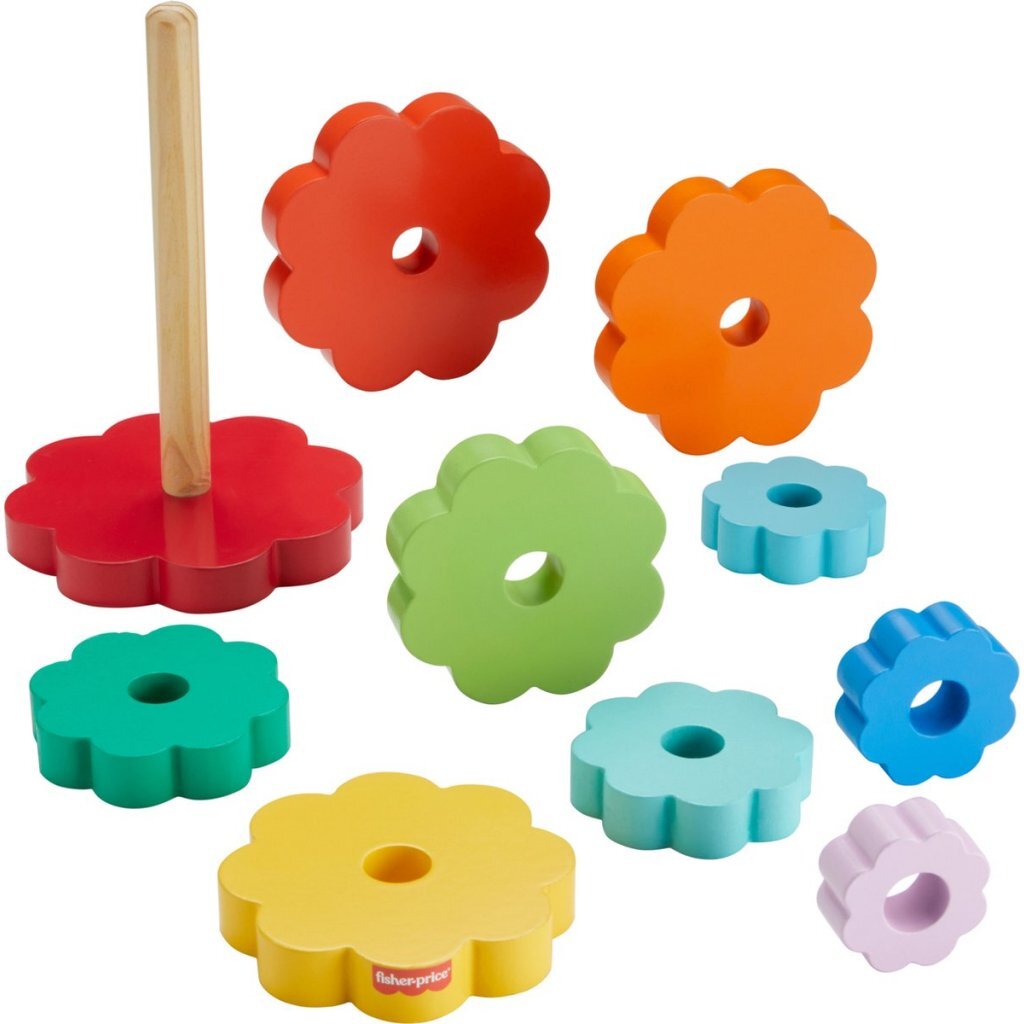 Fisher Price Houten Ringstapelaar - Image 3