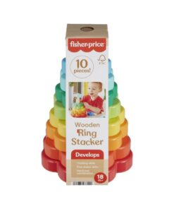 Fisher Price Houten Ringstapelaar