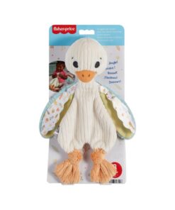 Fisher Price Knuffeldoekje Gans met Rammel