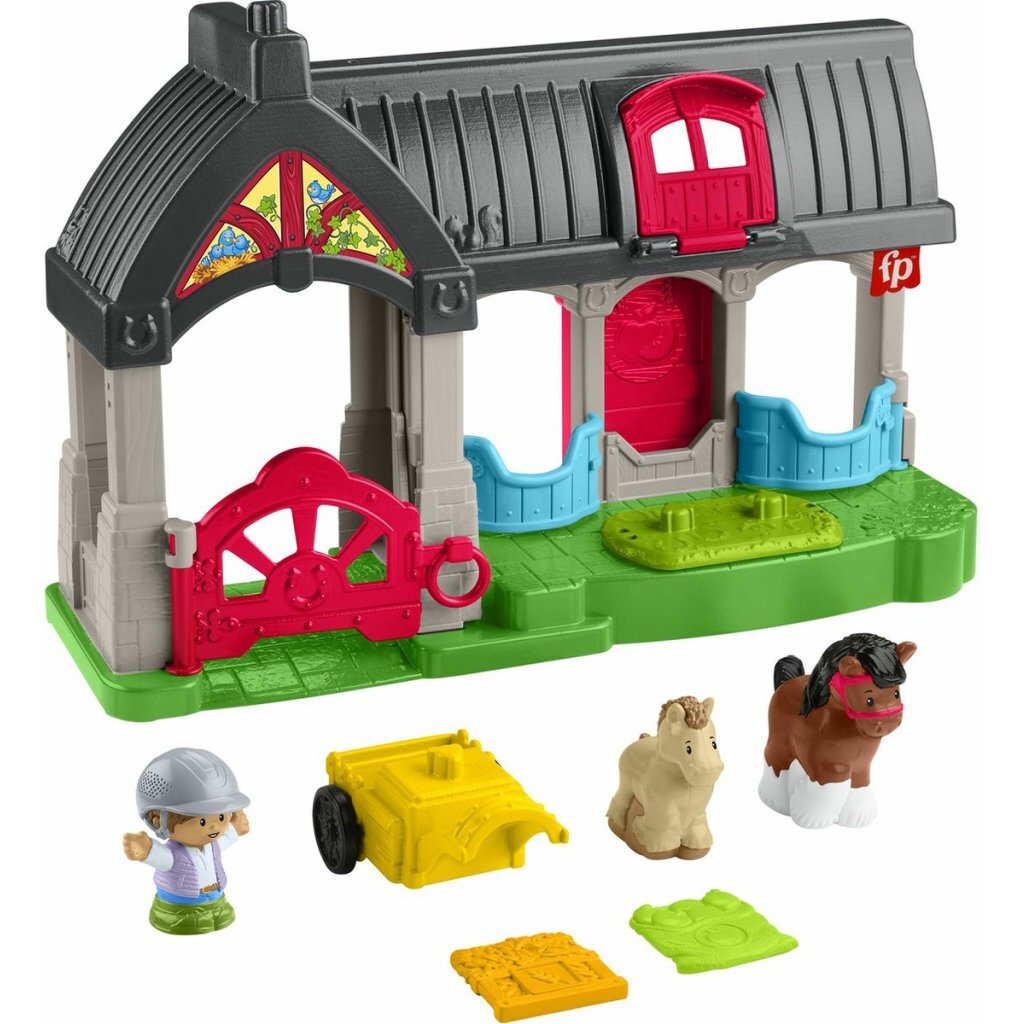 Fisher Price Little People Paardenstal + Geluid - Image 2
