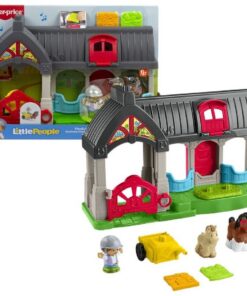 Fisher Price Little People Paardenstal + Geluid