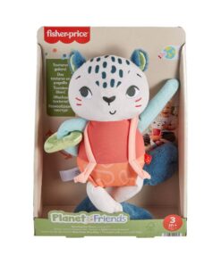 Fisher Price Planet Friends Knuffelpop Sneeuwluipaard
