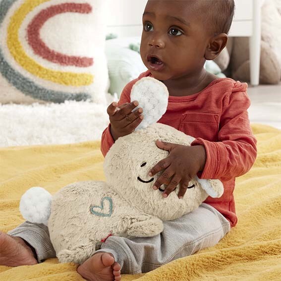 Fisher Price Soothe and Settle Knuffel Konijn + Licht en Geluid - Image 4