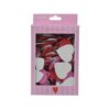 Foam Hartjes Rood/Roze/Wit