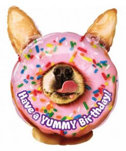 Folie Ballon Have a Yummy Birthday 35x45 cm