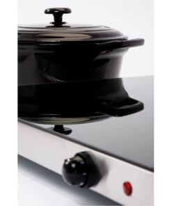 Alternative view of Fritel WT2478 Warmhoudplaat XXL 400W Zwart/Zilver