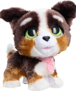 Alternative view of FurReal Friends Walk A Lots Bernedoodle Interactieve Knuffel