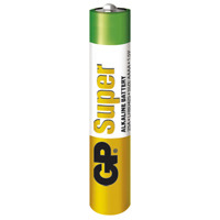 Alternative view of GP GPB1020 Batterij Super Alkaline AAAA 2stuks