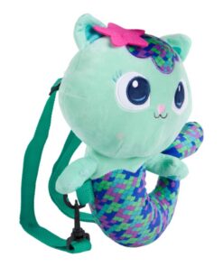 Alternative view of Gabby's Dollhouse 3D Rugtas Pluche Meerminkat