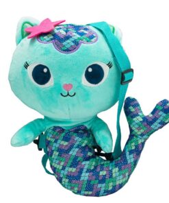 Gabby's Dollhouse 3D Rugtas Pluche Meerminkat