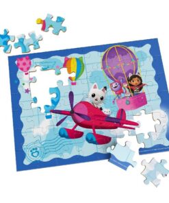 Alternative view of Gabby's Dollhouse Houten Puzzel 48 Stukjes