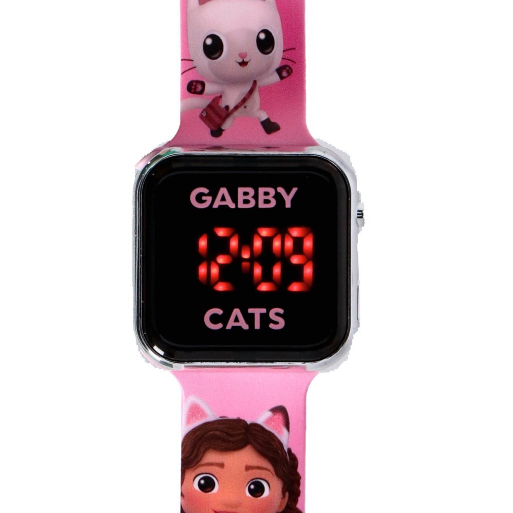 Gabby's Dollhouse LED Horloge Roze - Image 2