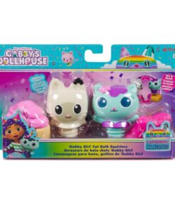 Gabby's Dollhouse Pandy en Meerminkat Badspeeltjesset