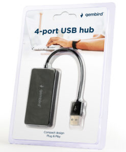 Alternative view of Gembird Gmb Hub 2.0 4-poorts U2p-04