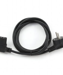 Alternative view of Gembird Netsnoer 10a Ra Haaks Zwart 1.8m