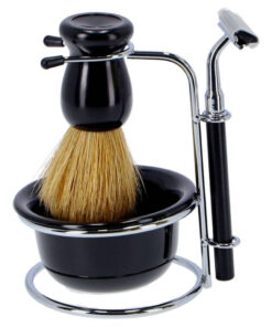 Gentlemens Barbershop Basic Scheerset Zwart