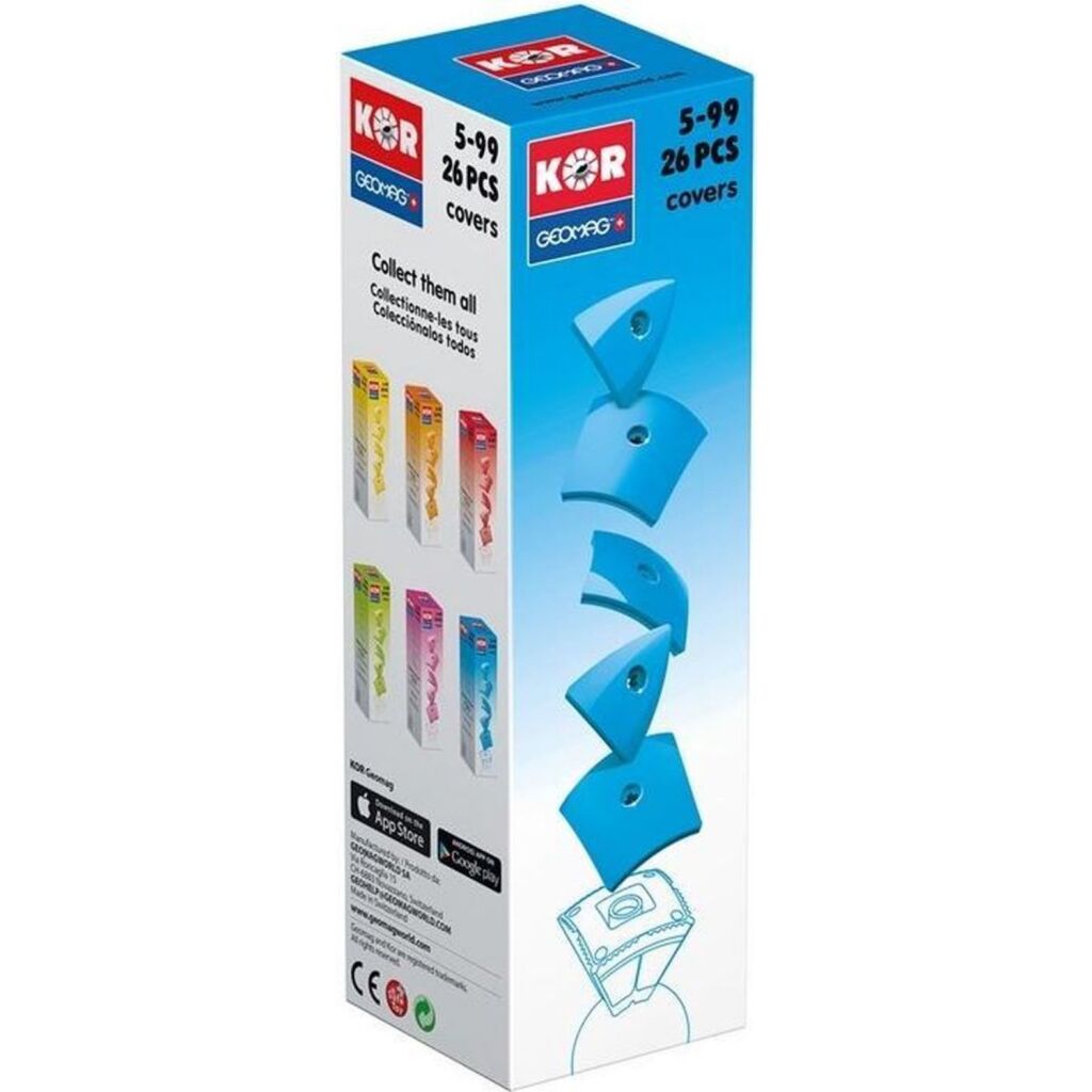 Geomag Kor Color Covers 26-delig Blauw - Image 2