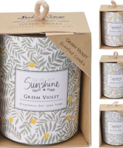 Geurkaars in Glas in Doos &Oslash;8x9