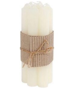 Gifts Amsterdam Tafelkaarsen 16x2 cm 7 Stuks Ivoor