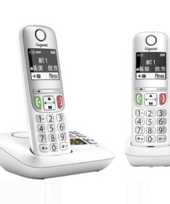 Gigaset A605A Duo Telefoons Wit/Zilver
