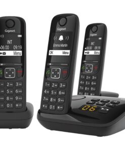 Gigaset AS690AR Trio DECT Telefoon Zwart