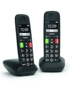Gigaset E290R-DUO DECT Telefoons 2 Stuks Zwart
