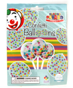 Globos Payaso Confetti Ballonnen 6 Stuks