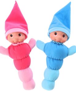 Alternative view of Gloeiworm Knuffelpop + Licht en Geluid 28 cm Assorti