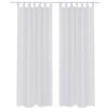 Gordijn Wit 140x175 cm (2 stuks)